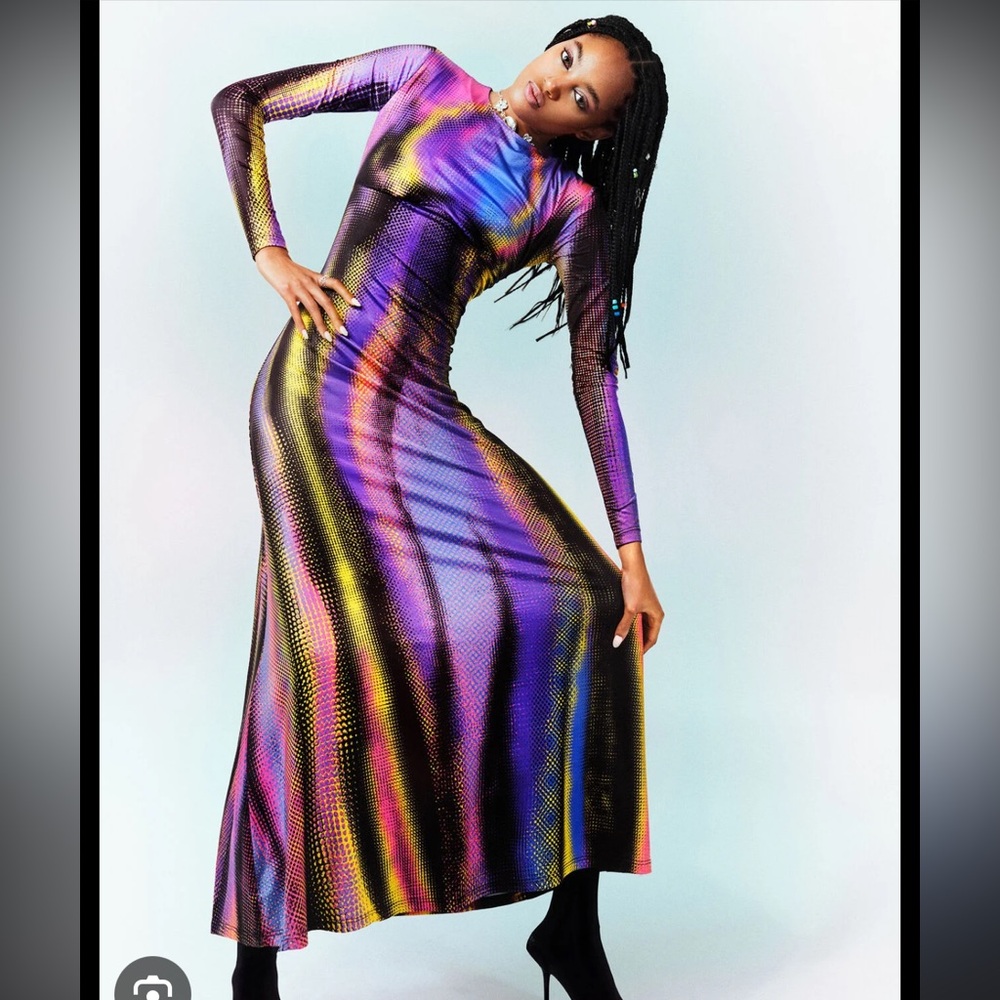 Desigual x Maria escote dress
